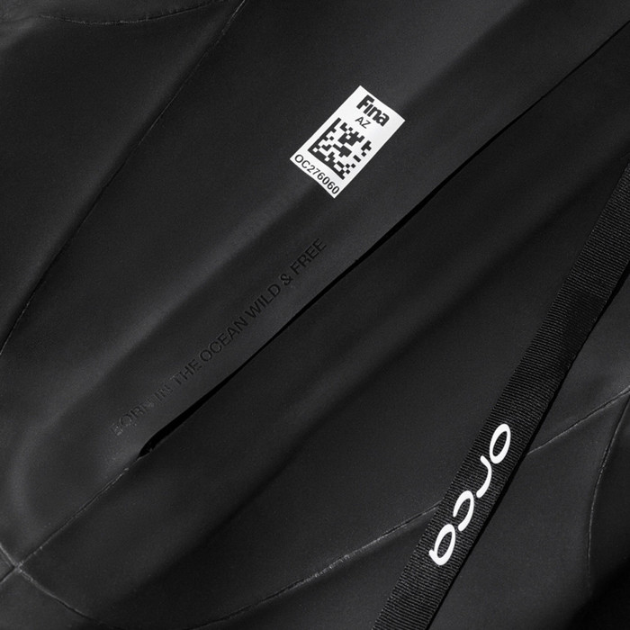 2024 Orca Womens Zeal Perform Back Zip Open Water Swim Wetsuit NN6F4601 - Black